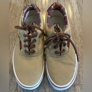 New Boys Vans Canvas Color Tan